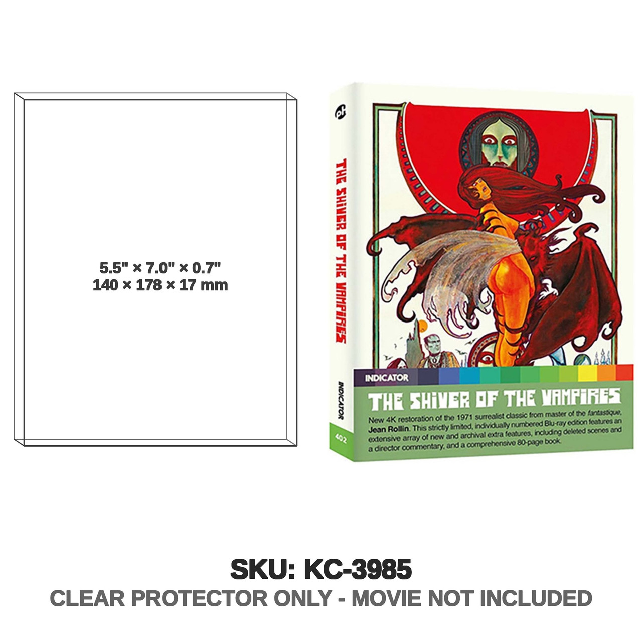 Arrow Video The Shiver of the Vampires Blu-ray