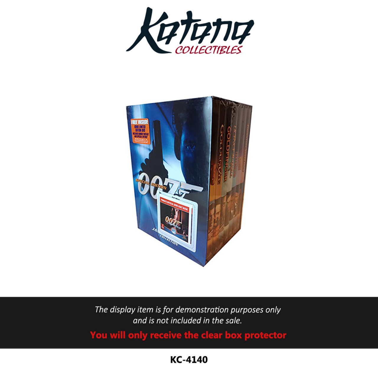 Katana Collectibles Protector For The James Bond Collection Volume 1 DVD Box Set