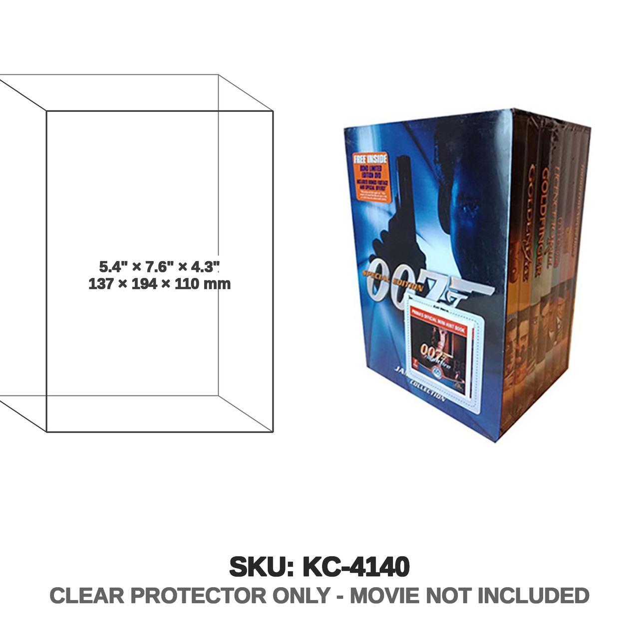 The James Bond Collection Volume 1 DVD Box Set