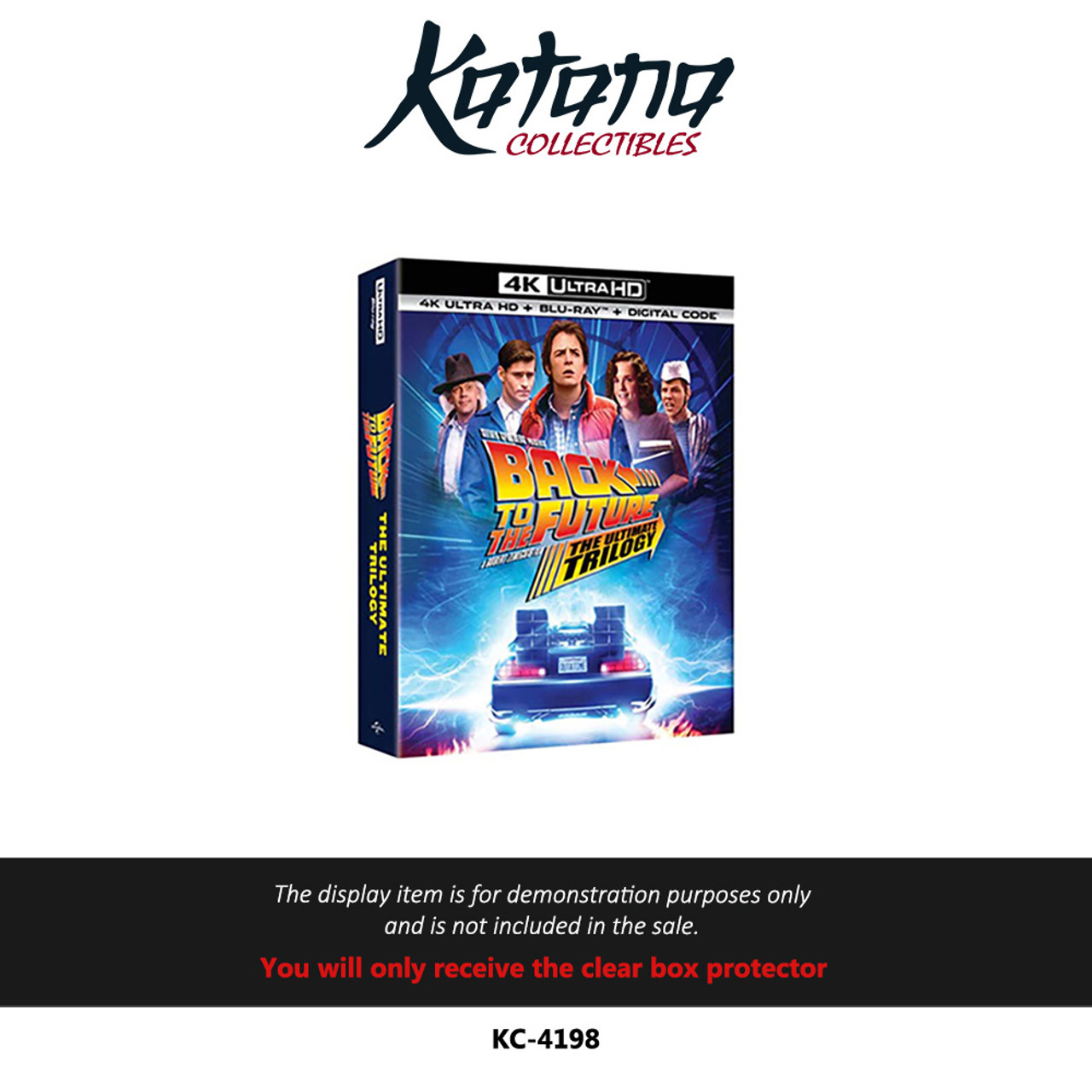 Katana Collectibles Protector For Back to the Future Steelbook Collection