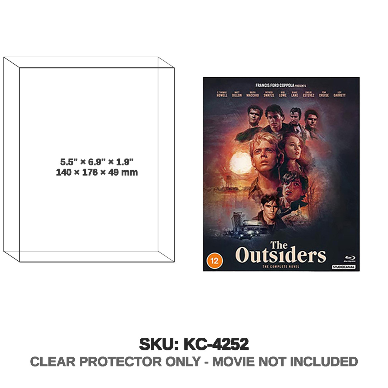 The Outsiders (StudioCanal UK Limited Collector's Box 4k UHD / Blu-Ray)