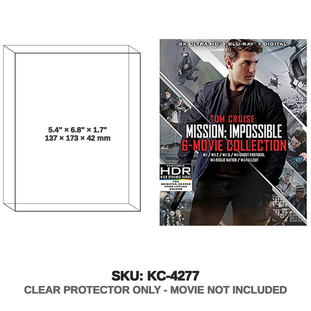 Mission: Impossible 6-Movie Collection 4K UHD