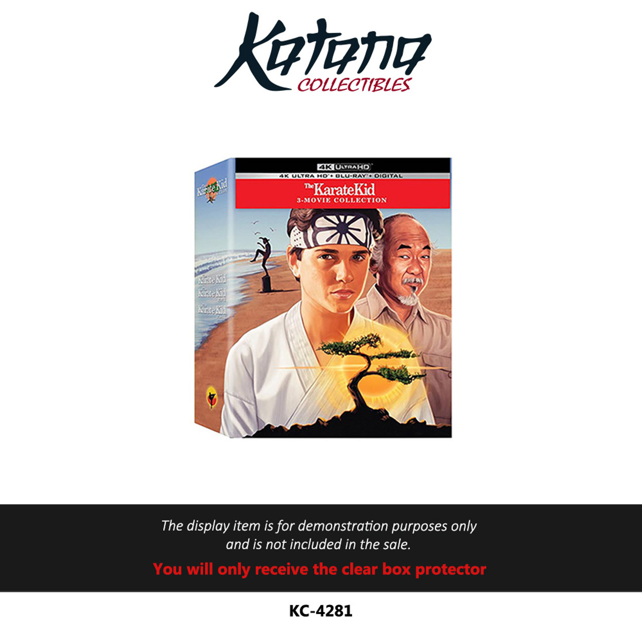 Katana Collectibles Protector For The Karate Kid Collection (4k UHD / Blu-Ray)