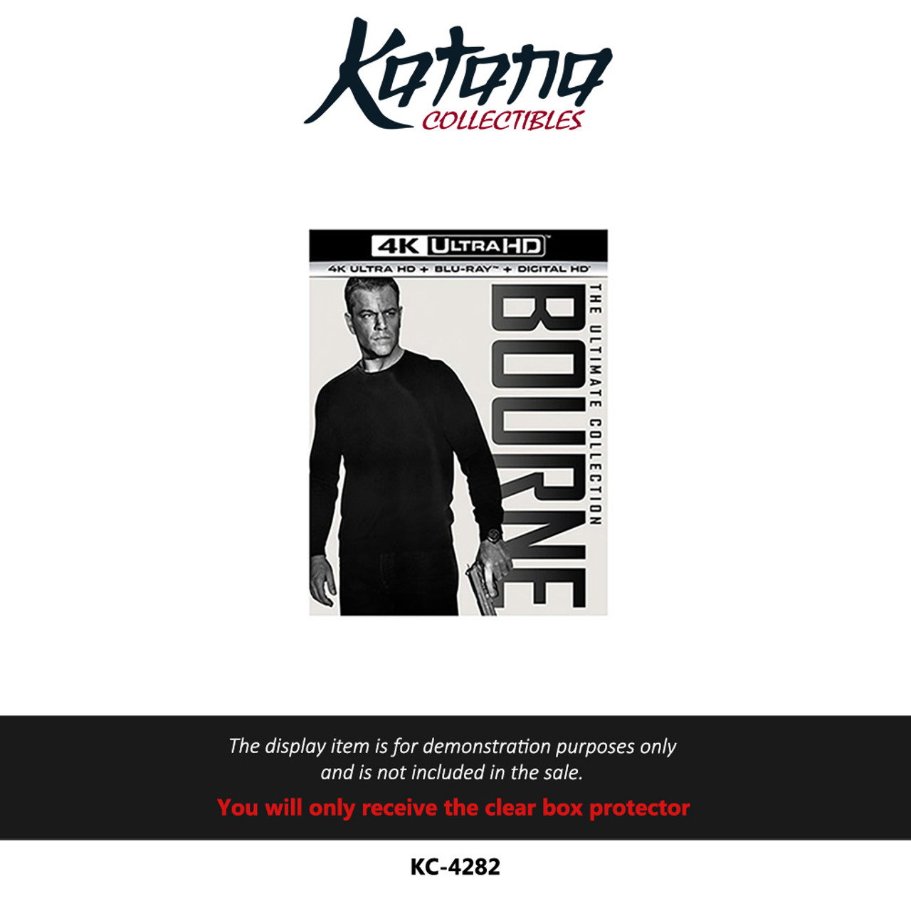 Katana Collectibles Protector For Bourne: The Ultimate Collection (4k UHD / Blu-Ray)