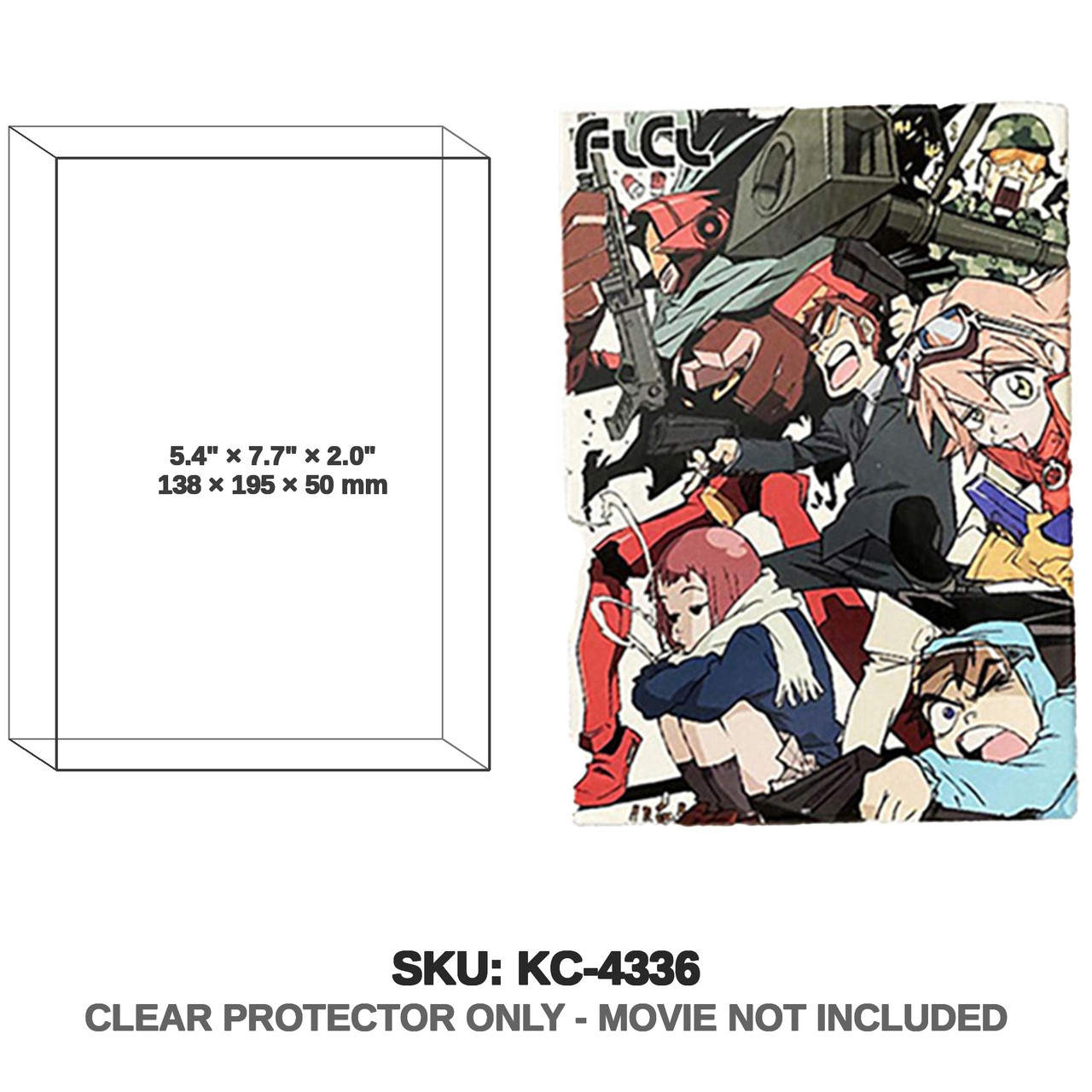 Protector For Gainax FLCL Collector's Edition DVD Box Se | Katana