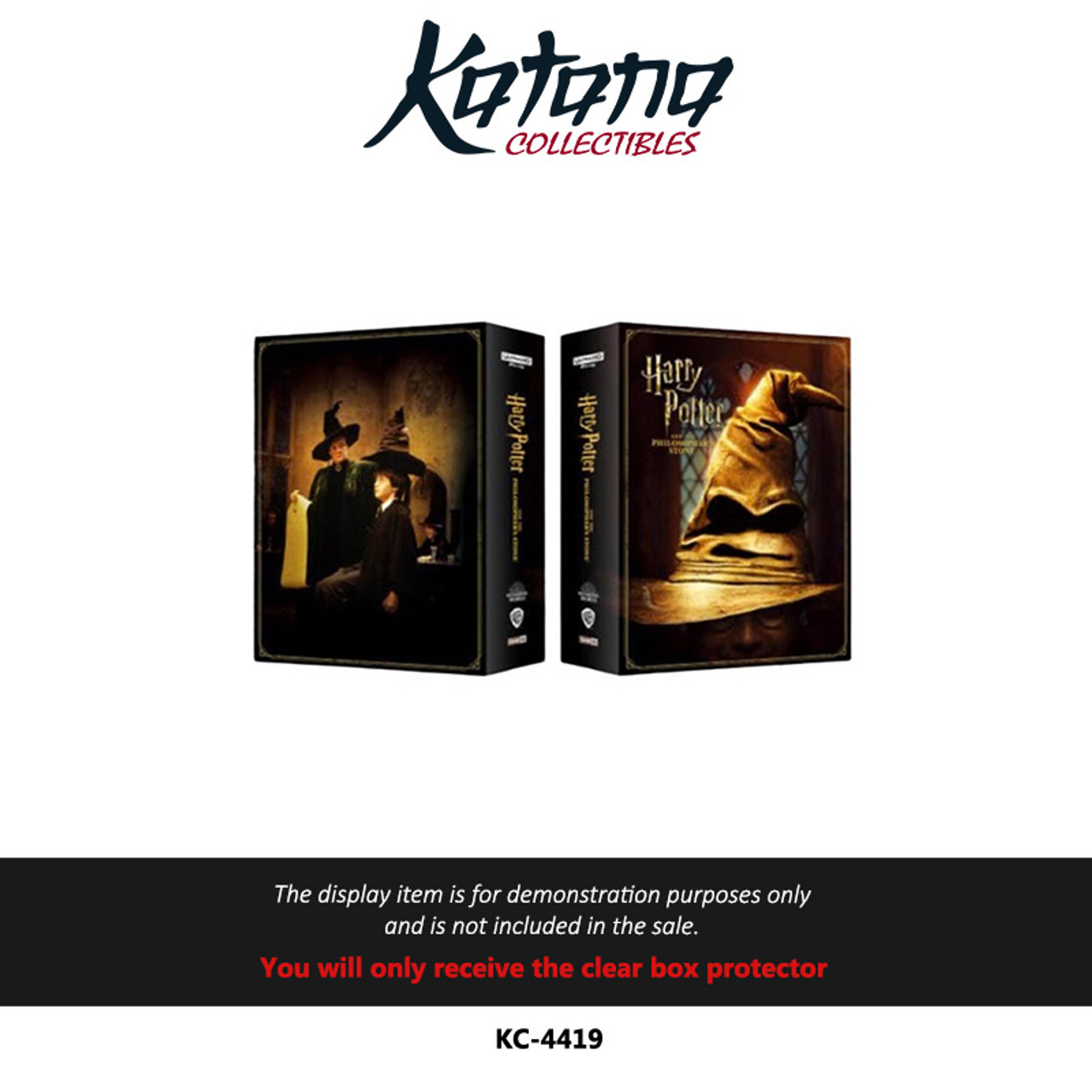 Katana Collectibles Protector For Harry Potter and the Philosopher's Stones Blufan Steelbook