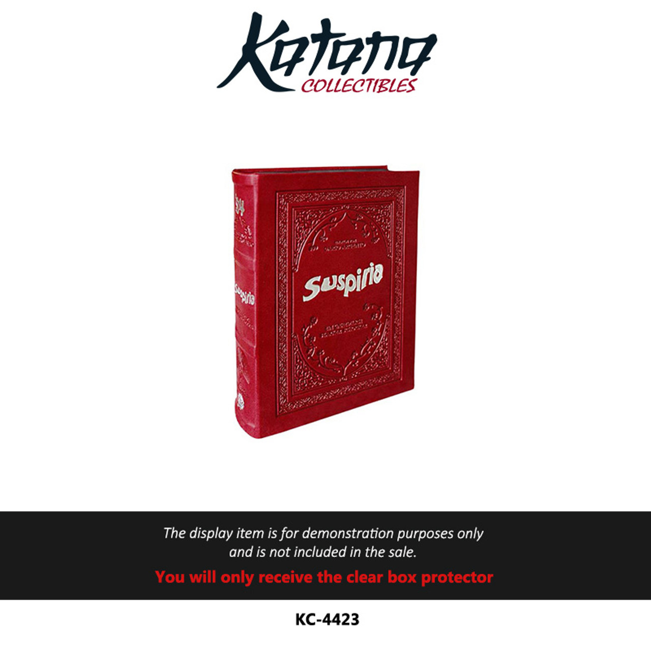 Katana Collectibles Protector For Suspiria - Blu-Ray Germany Limited 40th Anniversary Leatherbook Edition