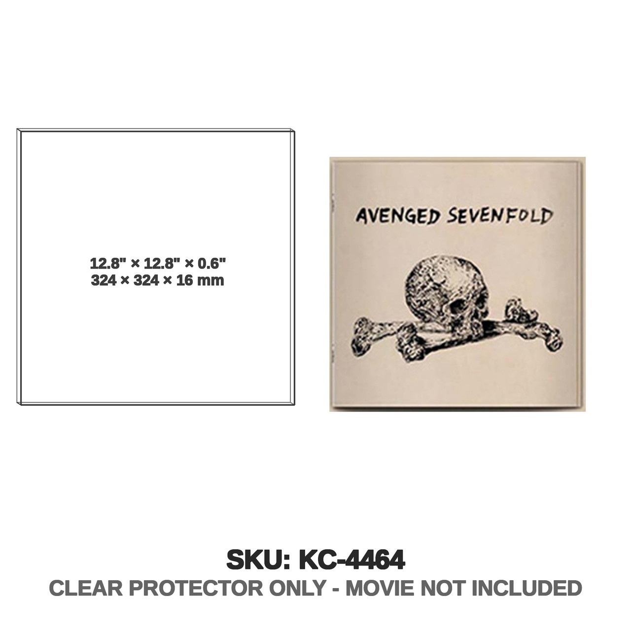 Avenged Sevenfold 'Life Is But A Dream...' Deluxe Marble Smoke.