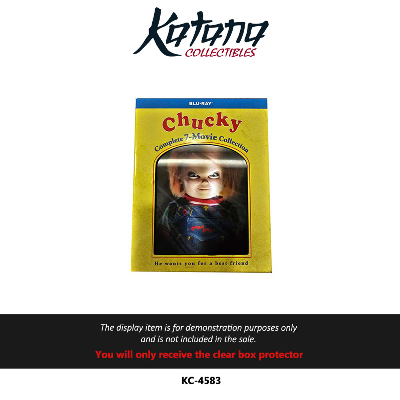 Katana Collectibles Protector For Chucky 7 Film collection