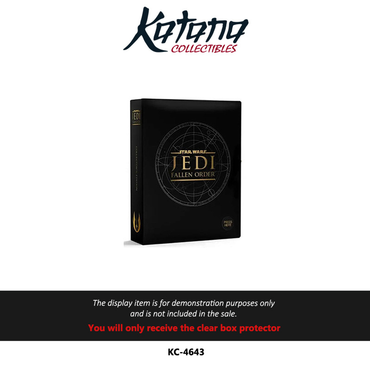 Katana Collectibles Protector For Jedi Fallen Order Collectors Edition