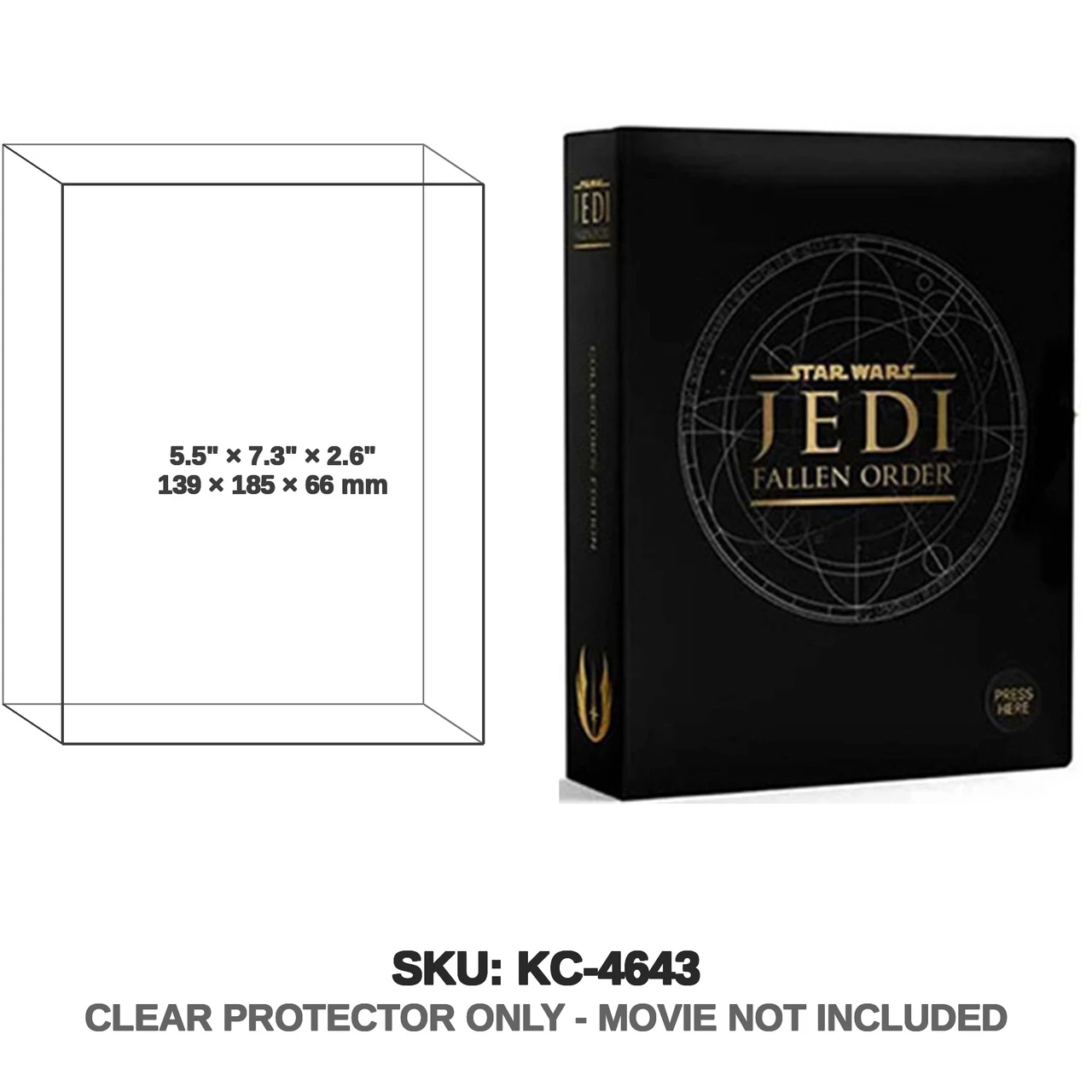 Respawn Entertainment Star Wars Jedi Fallen Order Collector's Edition Blu-ray