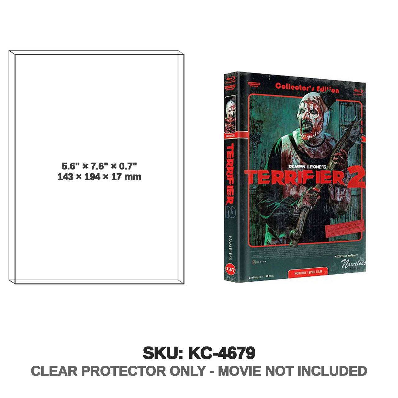 TERRIFIER 2 LE Mediabook 4k UHD / Blu-Ray)