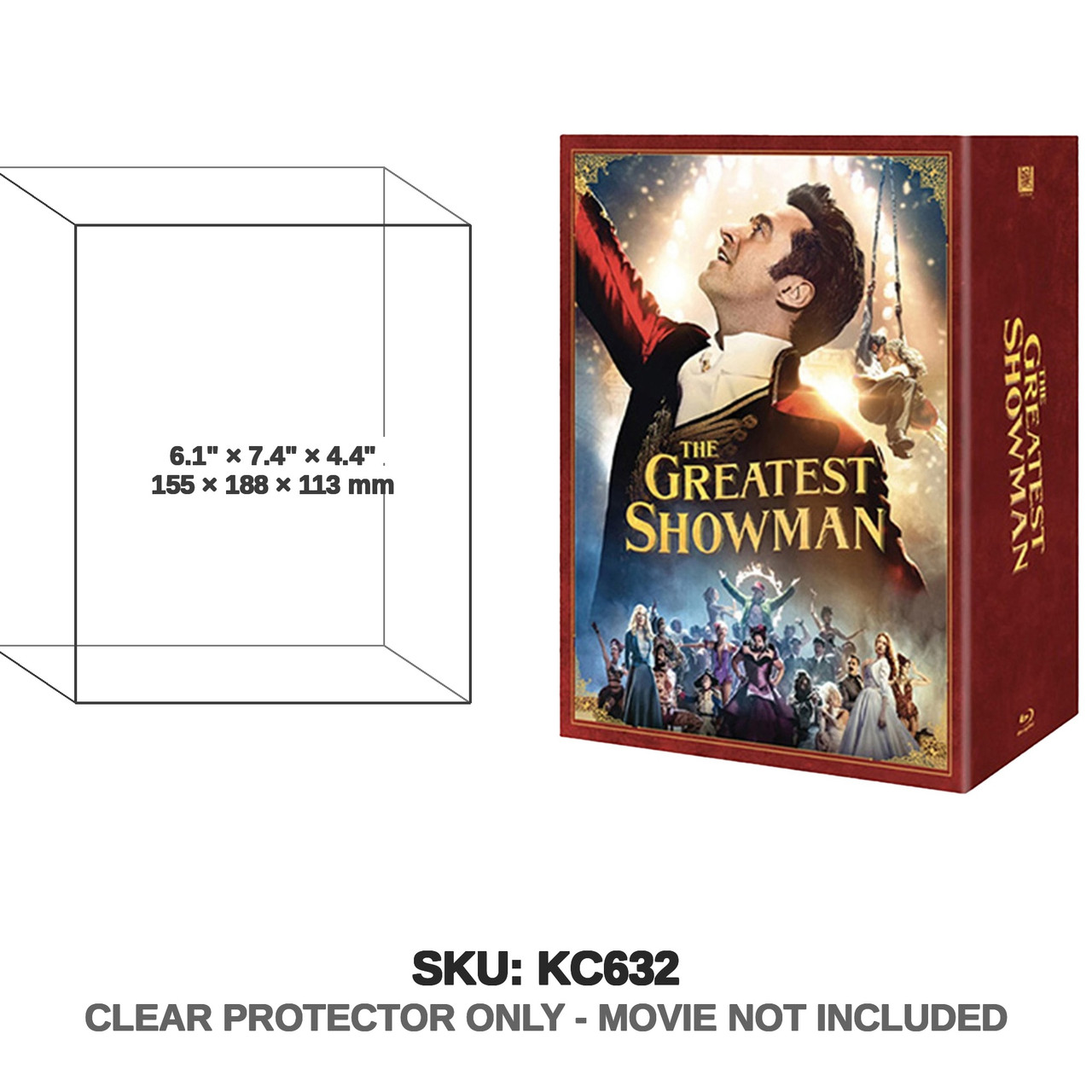 Manta Lab The Greatest Showman One Click Box Set Blu-ray
