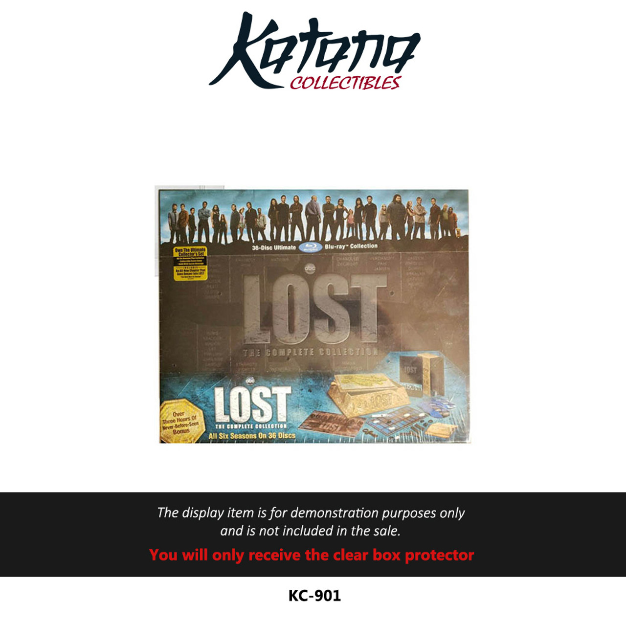 Katana Collectibles Protector For Lost: The Complete Collection Blu-ray set