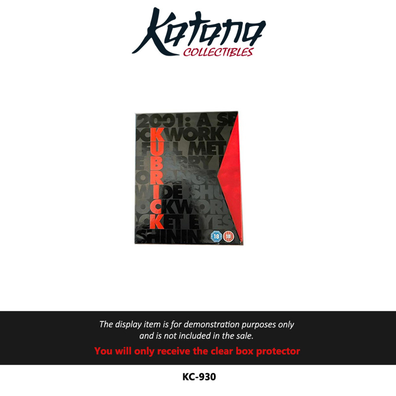Katana Collectibles Protector For The Stanley Kubrick Limited Edition Film Collection-