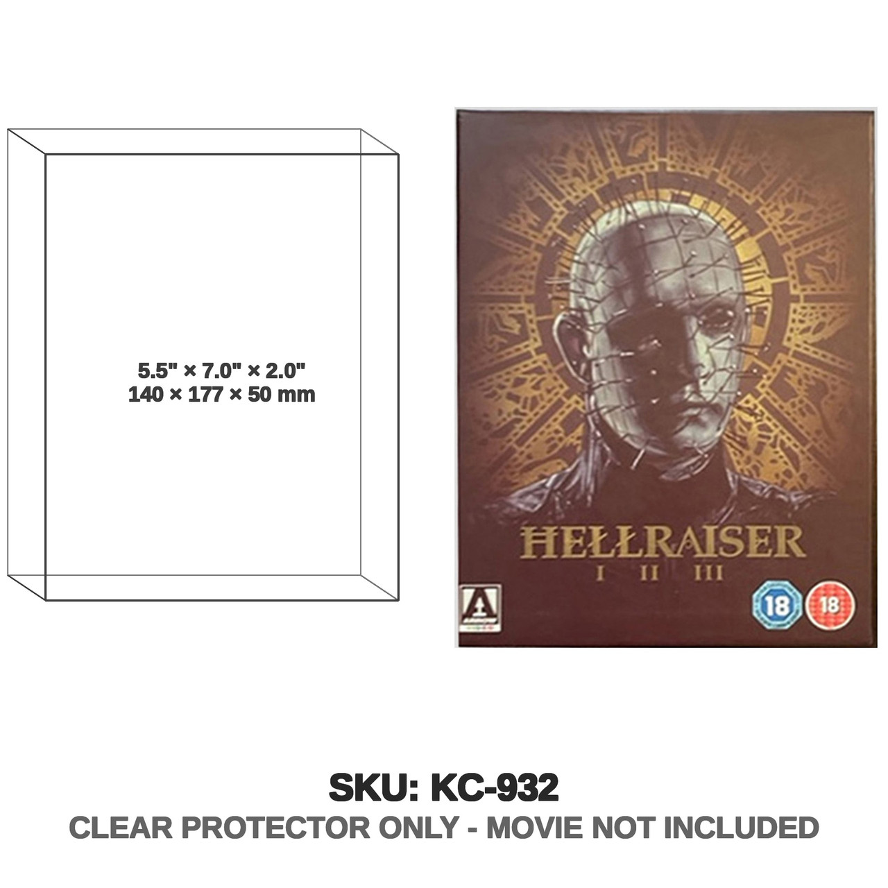 Hellraiser I II III Blu-ray