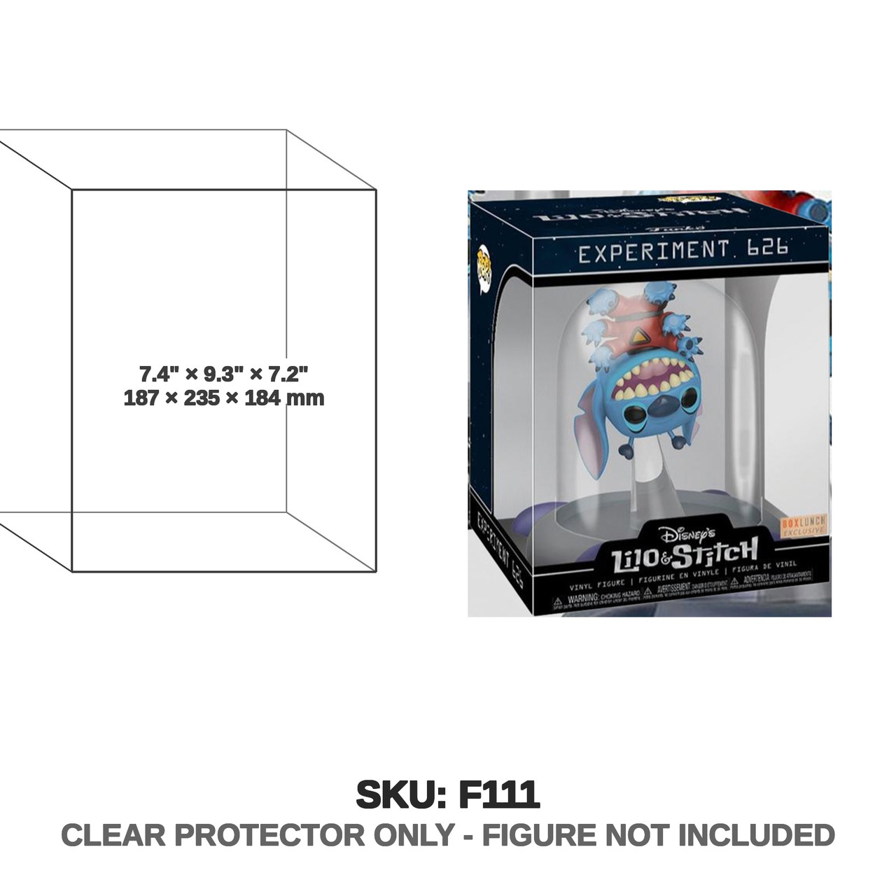 Funko Pop Disney's Lelo & Stitch Experiment 626