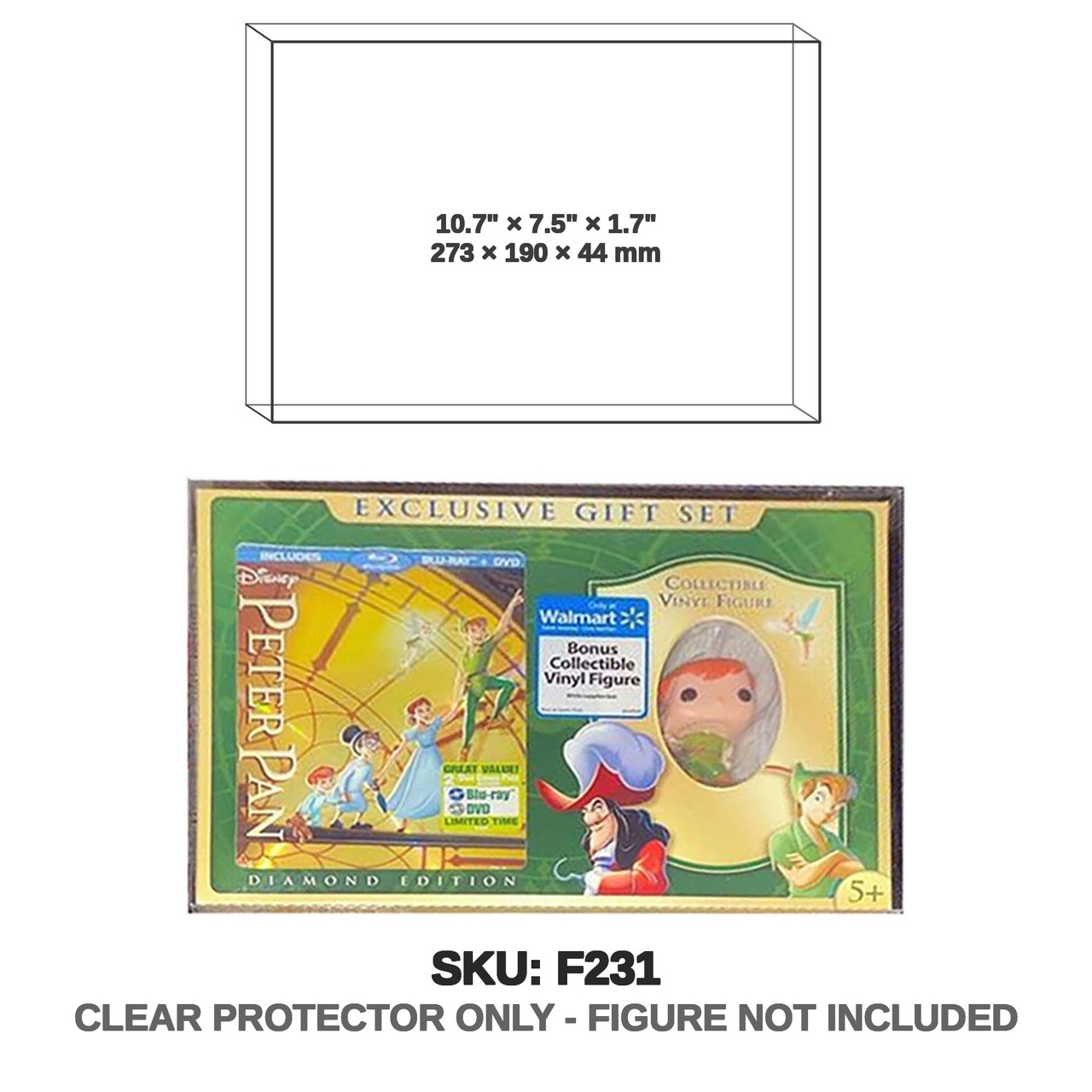 Funko Peter Pan Blu-ray and Vinyl Figure Exclusive Gift Set