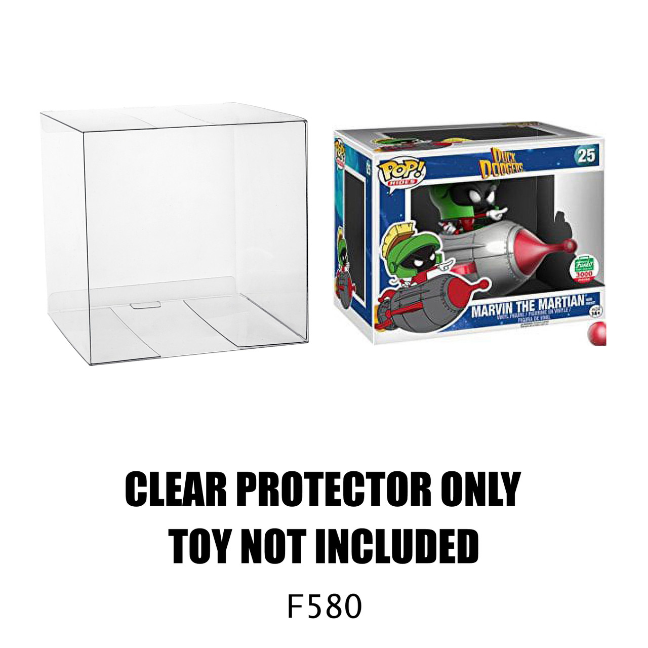 Protector For Funko Rides Duck Dodgers Marvin The Martian #25