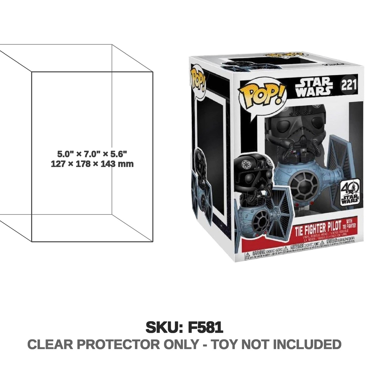 Funko Star Wars Tie Fighter Pilot #221