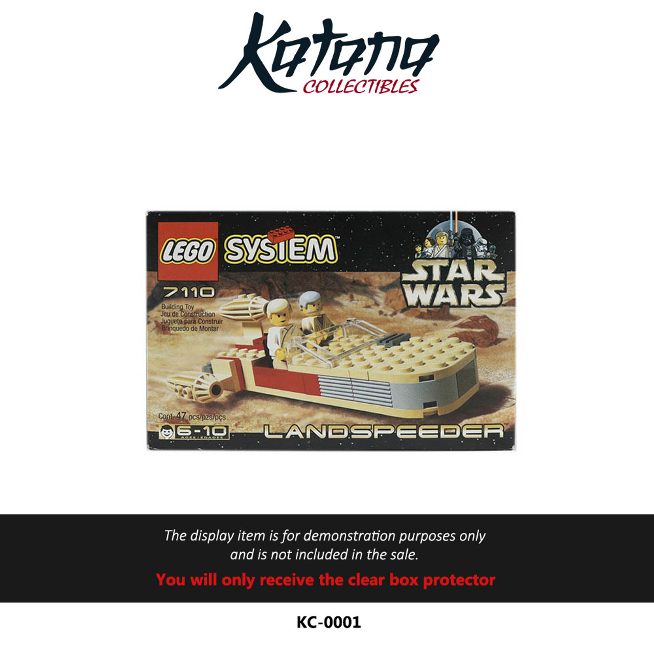 Katana Collectibles Protector For Lego Star Wars 7110 Luke's Landspeeder