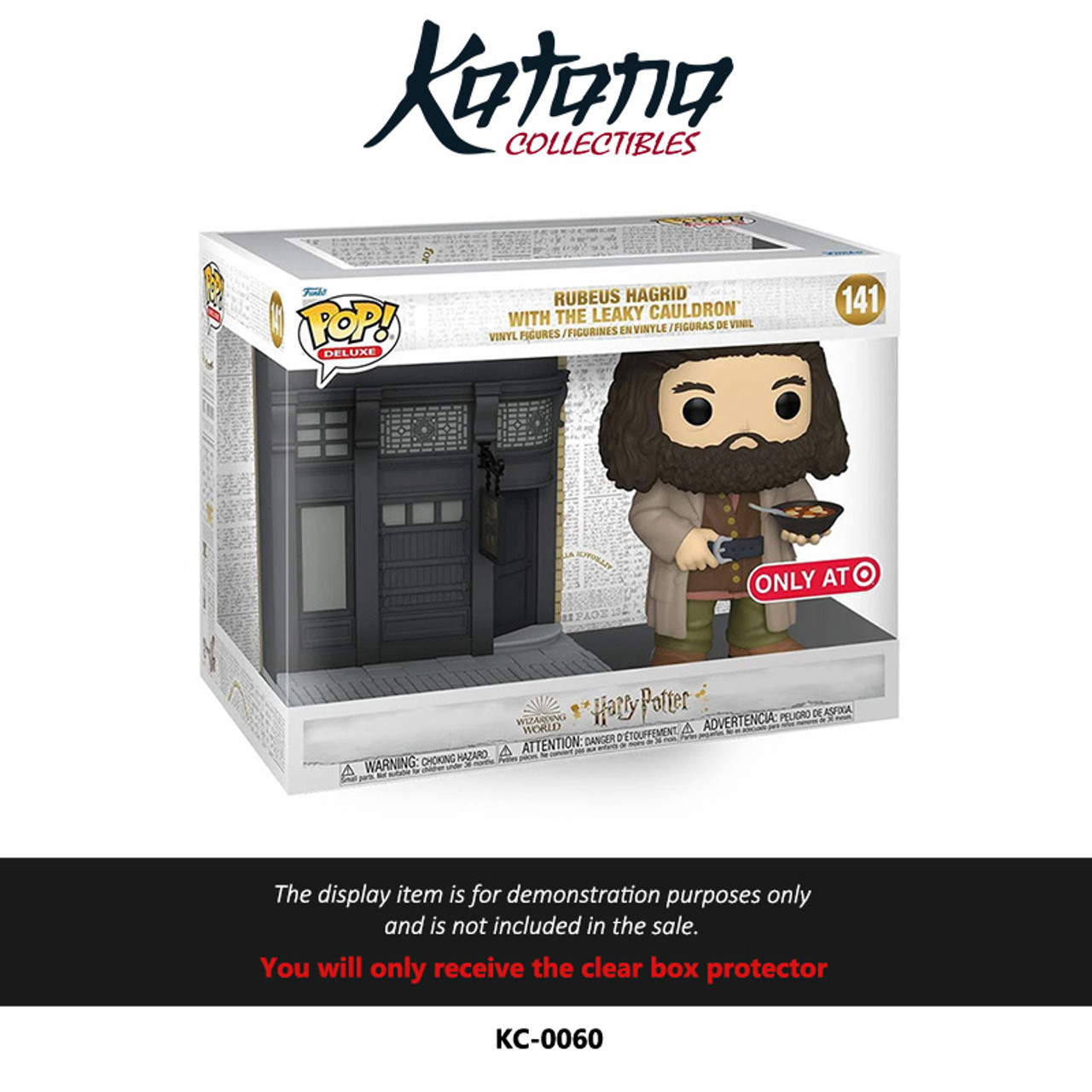 Katana Collectibles Protector For Funko Deluxe Hagrid with the Leaky Cauldron #141