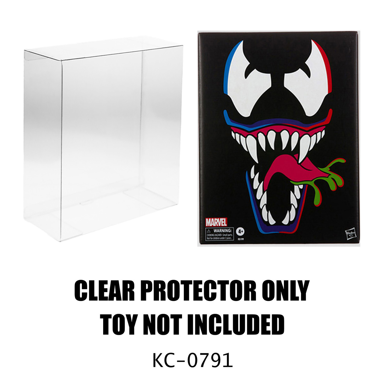 Protector For Marvel Legends Spider-Man Retro 6" Venom SDCC Pulsecon Collector Box