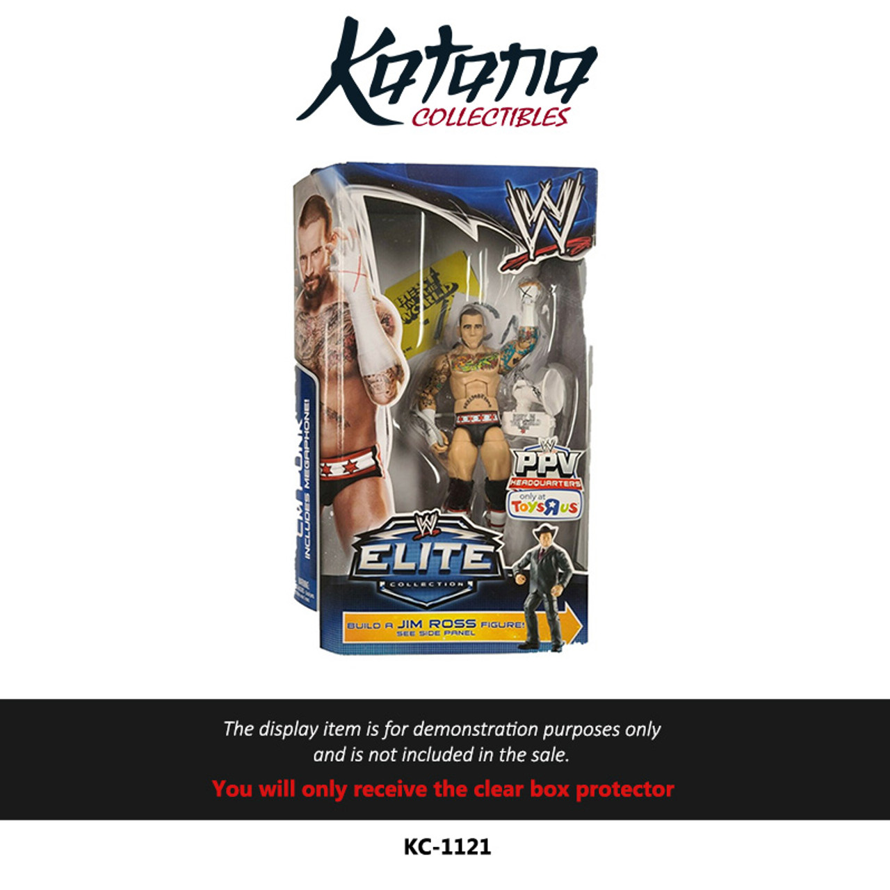 Katana Collectibles Protector For WWE ELITE 2013 CM PUNK