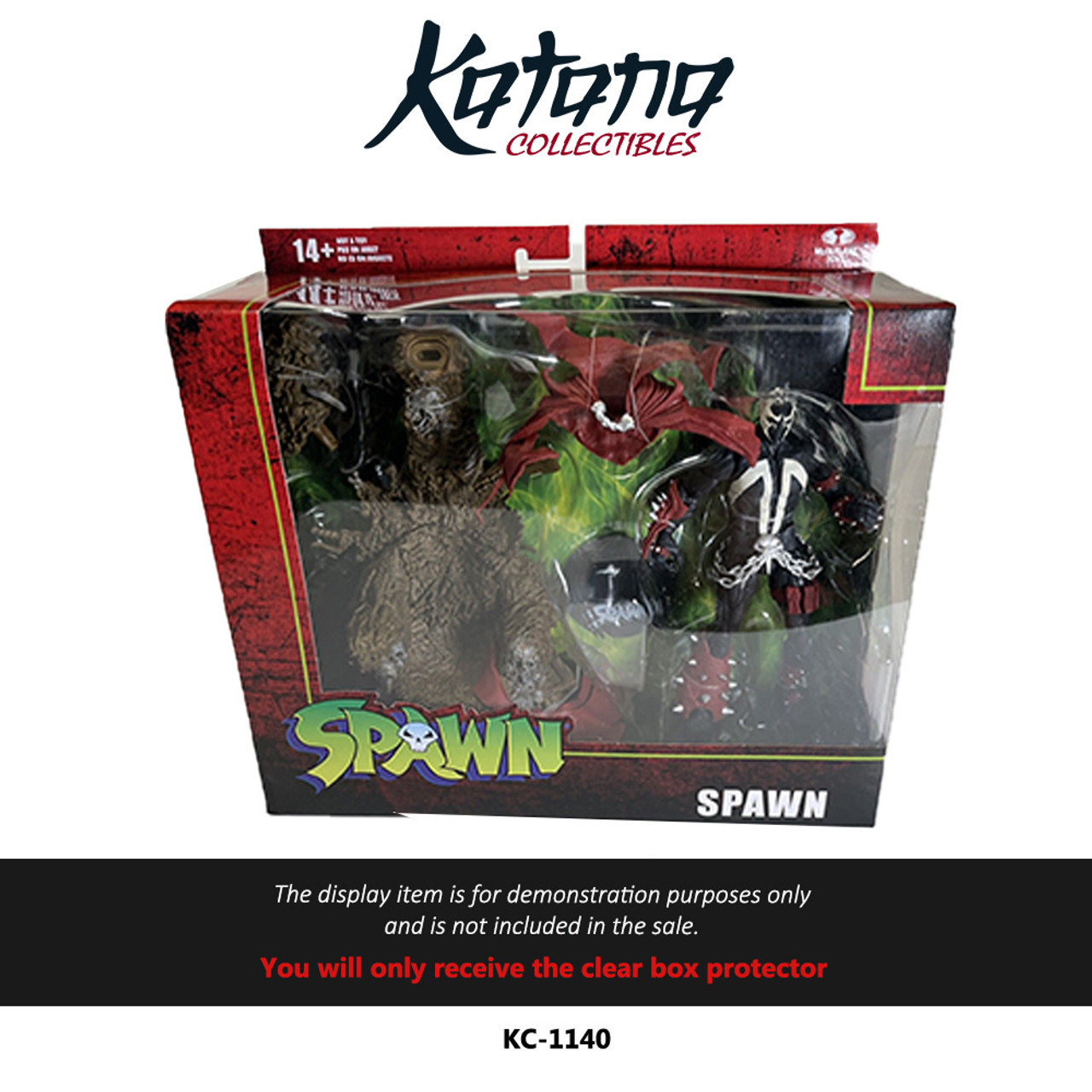 Katana Collectibles Protector For Spawn's Universe Deluxe Spawn and Throne Set