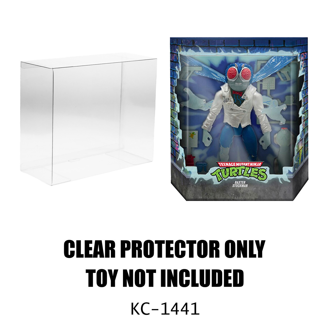 Protector For Teenage Mutant Ninja Turtles 2019 Super7 Baxter Glow in the Dark Figure