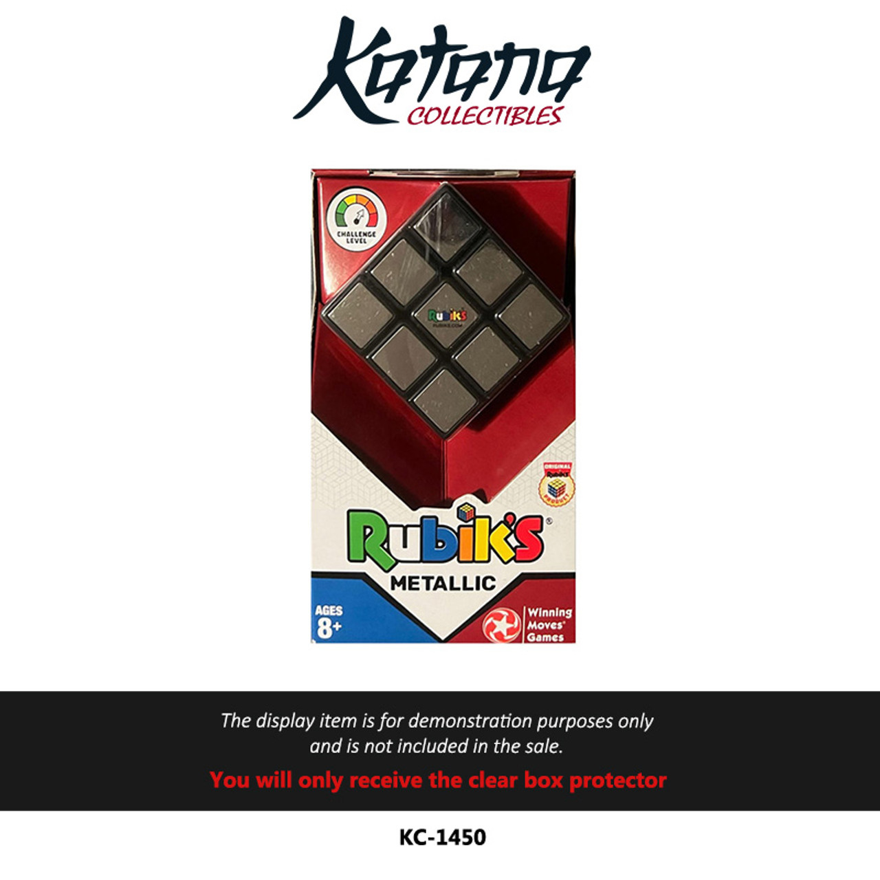 Katana Collectibles Protector For Rubiks Cube Metallic
