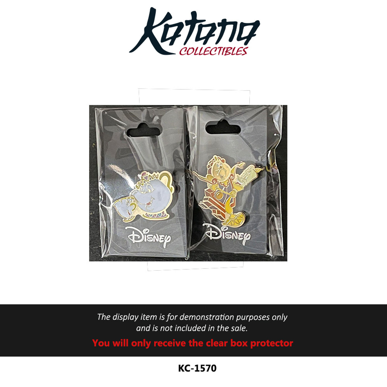 Katana Collectibles Protector For Disney Princess pin Standard Size
