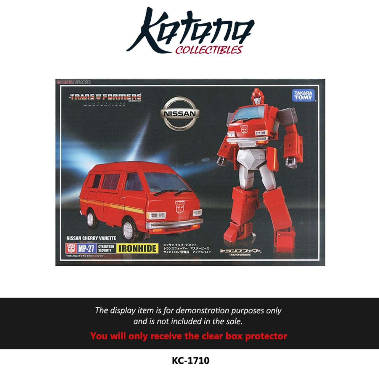 Katana Collectibles Protector For Transformers Masterpiece Ironhide MP-27