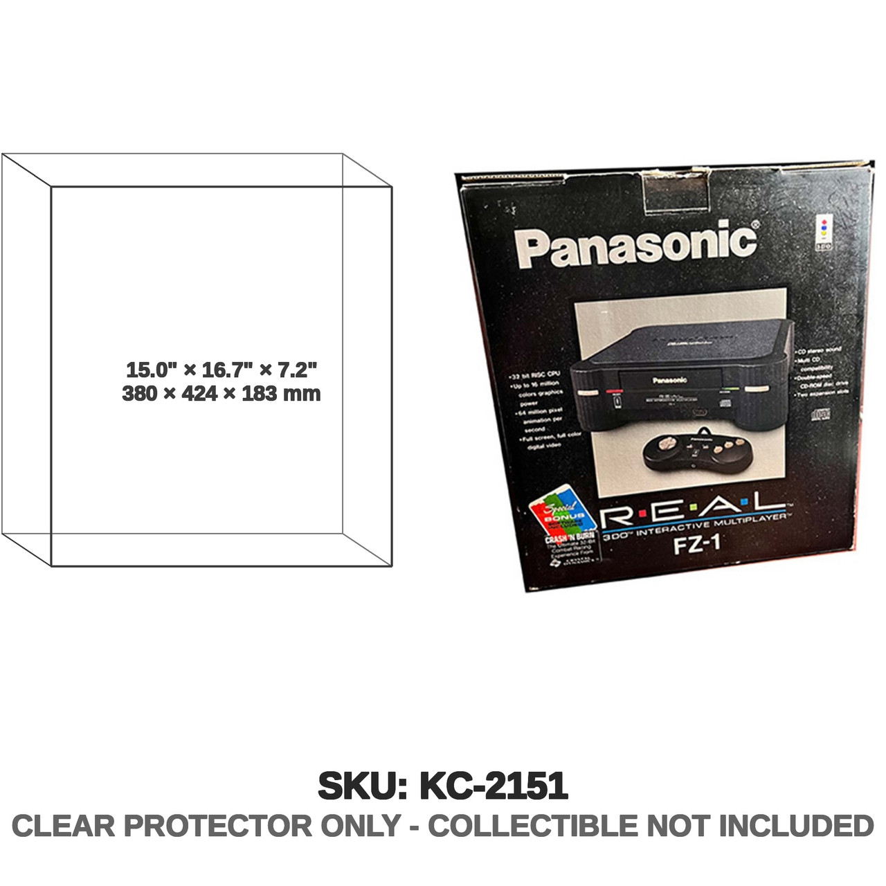 Real 3DO Interactive Multiplayer Console Panasonic FZ-1