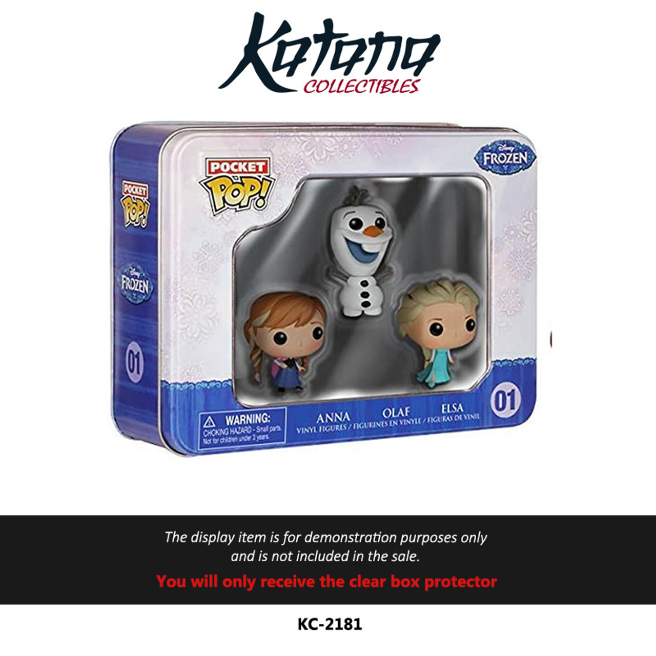 Katana Collectibles Protector For Funko Pocket POP Tins