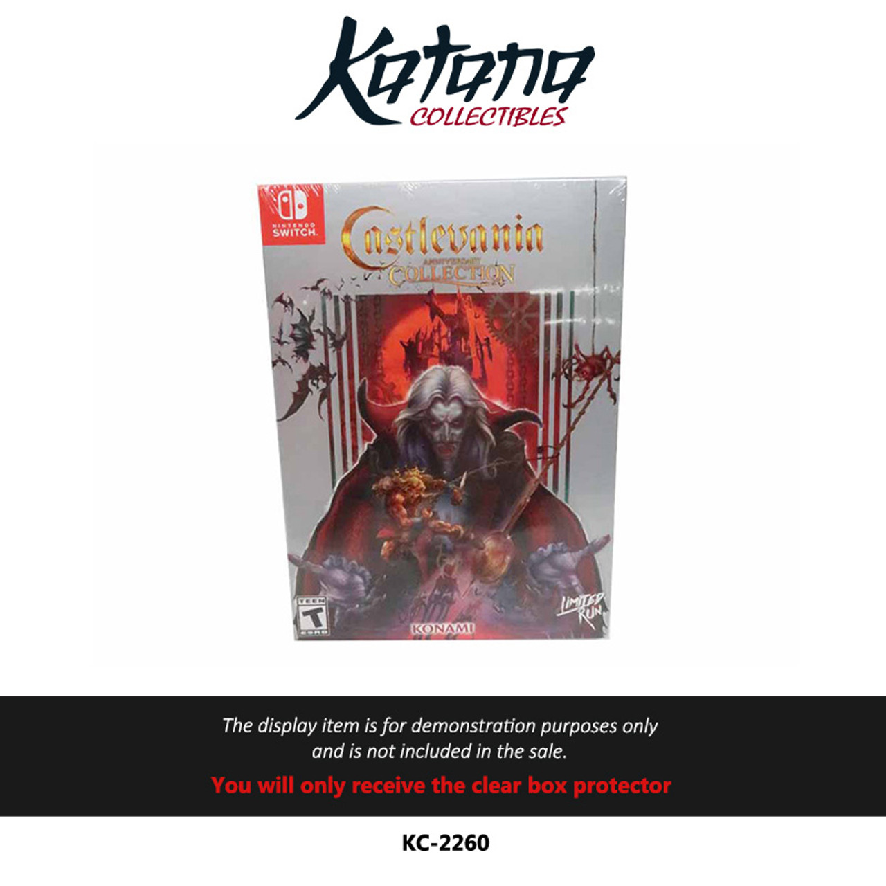 Katana Collectibles Protector For LRG Castlevania (For Nintendo Switch)