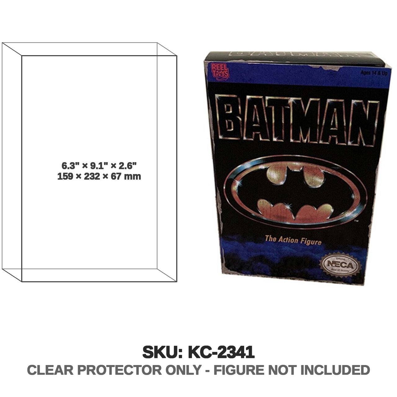 NECA Batman 1989 Video Game 8-Bit NES Figure