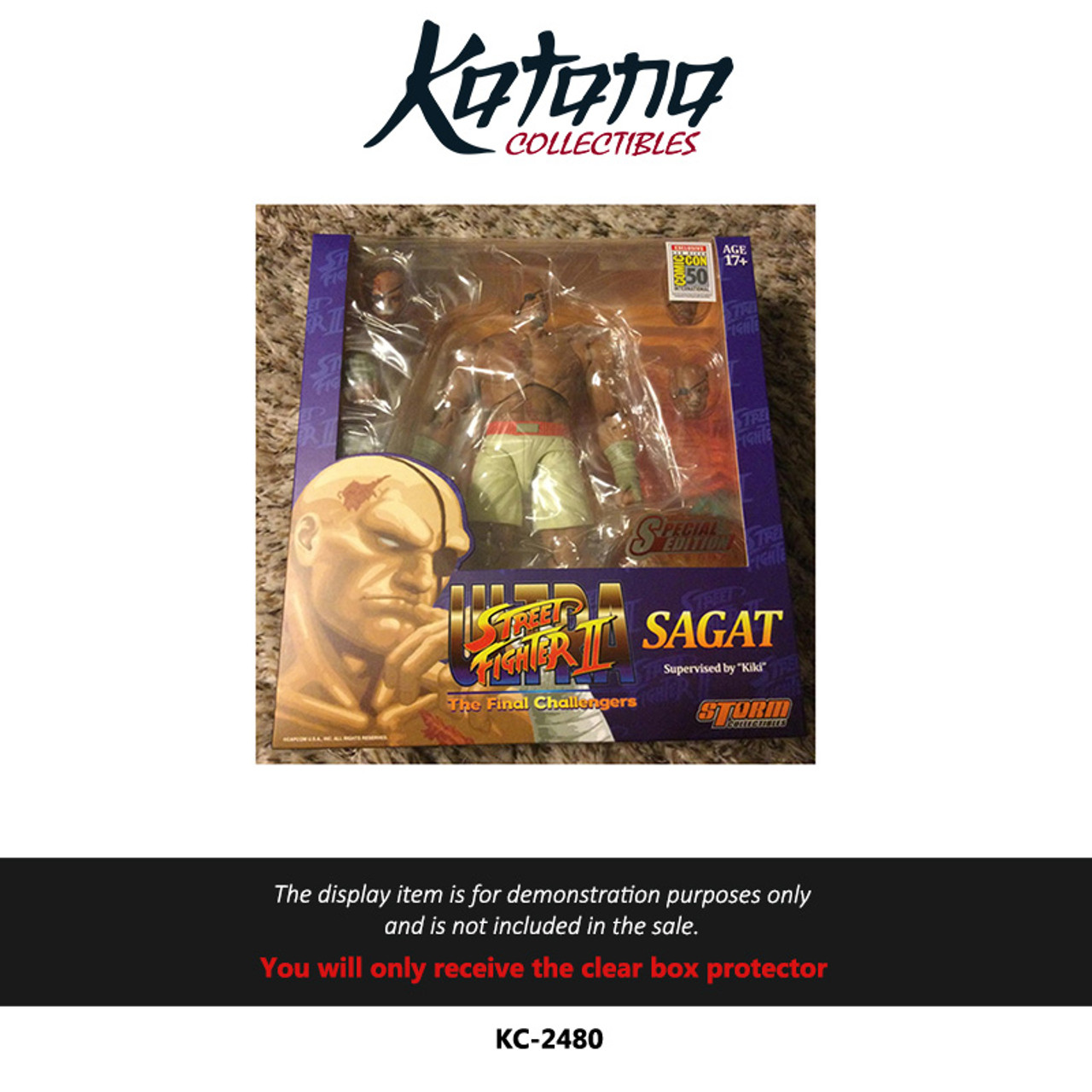 Katana Collectibles Protector For Storm Collectibles Ultra Street Fighter 2 - Sagat