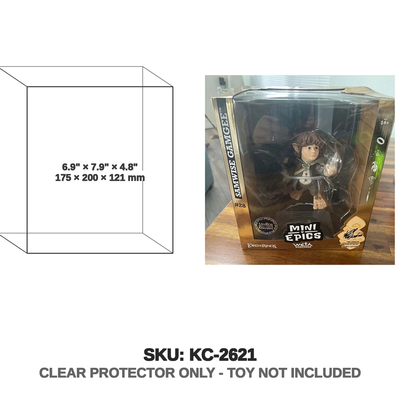 Samwise Gamgee Lord of the Rings Mini Epics Figure