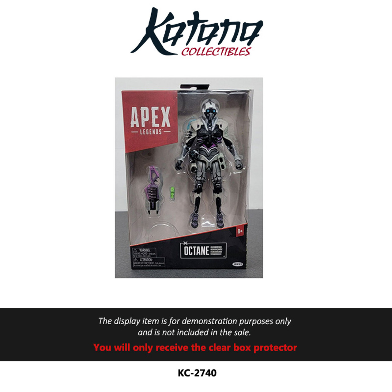 Katana Collectibles Protector For Jakks Apex Legends Octane Figure