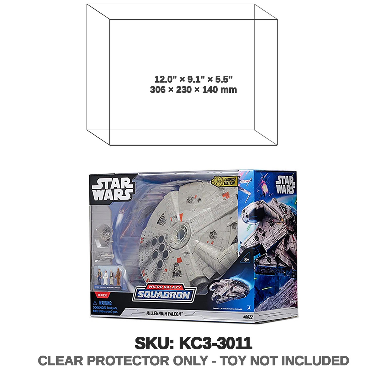 Star Wars Micro Galaxy Squadron Assault Class Millennium Falcon