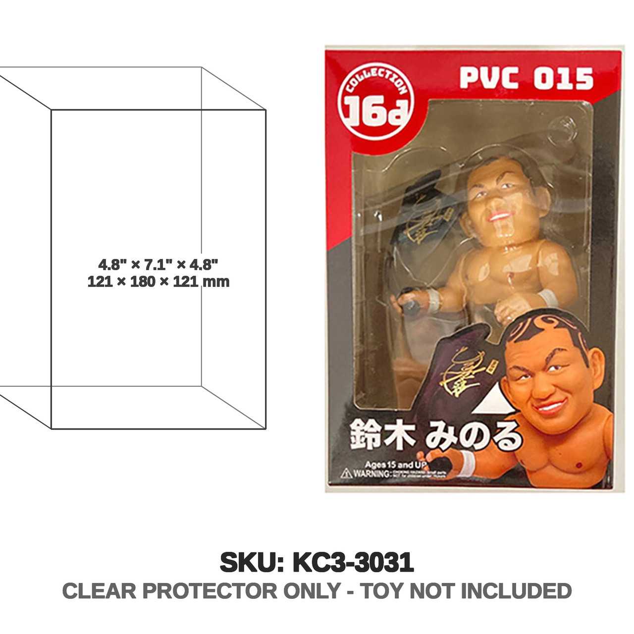 Minoru Suzuki Pro Wrestling 16d Collection Figure