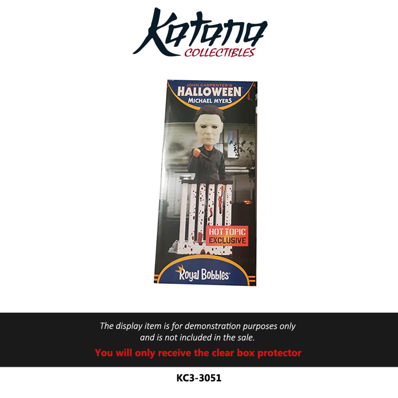 Katana Collectibles Protector For Royal Bobbles Halloween Michael Myers Hot Topic Exclusive