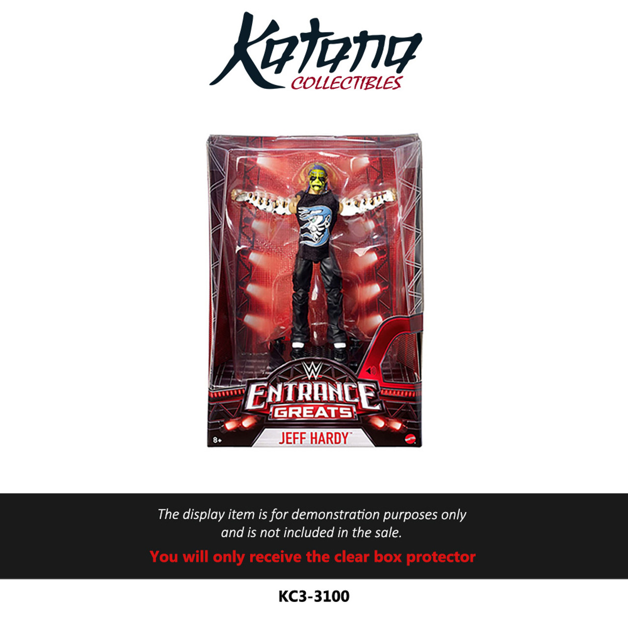 Protector For WWE Entrance Greats Jeff Hardy - Katana Collectibles