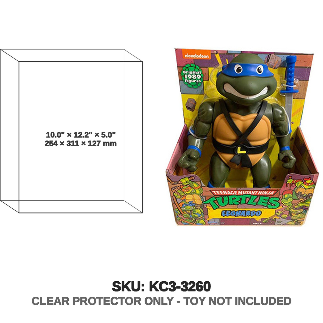 Teenage Mutant Ninja Turtles Giant 2023 Re-Issue Figures