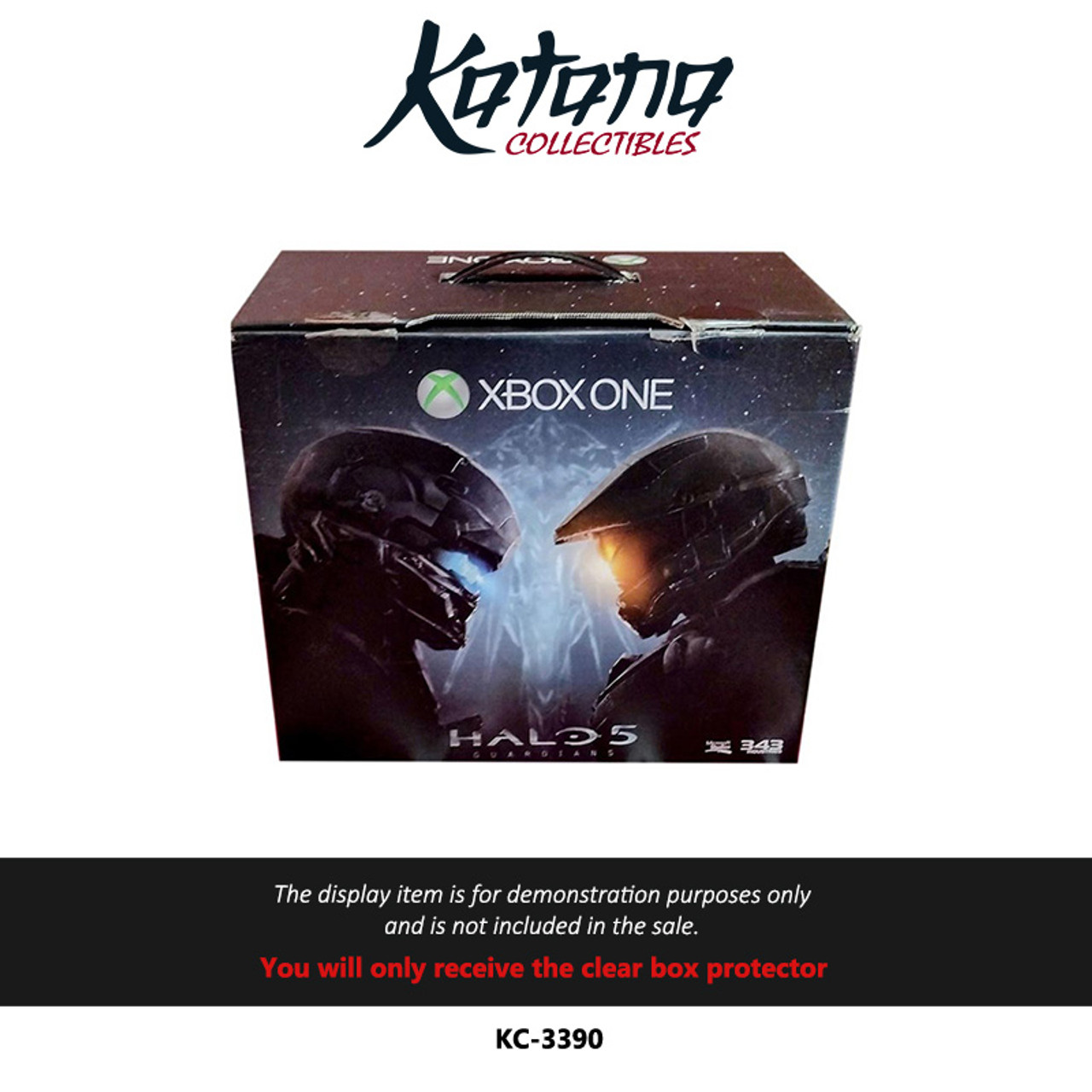 Katana Collectibles Protector For Xbox One Console Halo 5 Bundle
