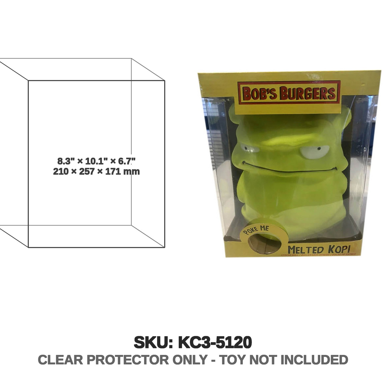 Surreal Entertainment Bob's Burgers Melted Kopi Figure