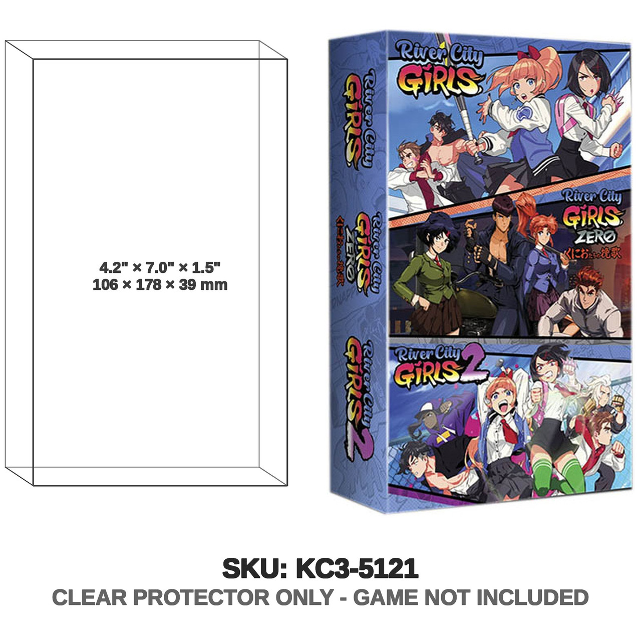 Nintendo Switch RIVER CITY GIRLS 2 SLIPCOVER