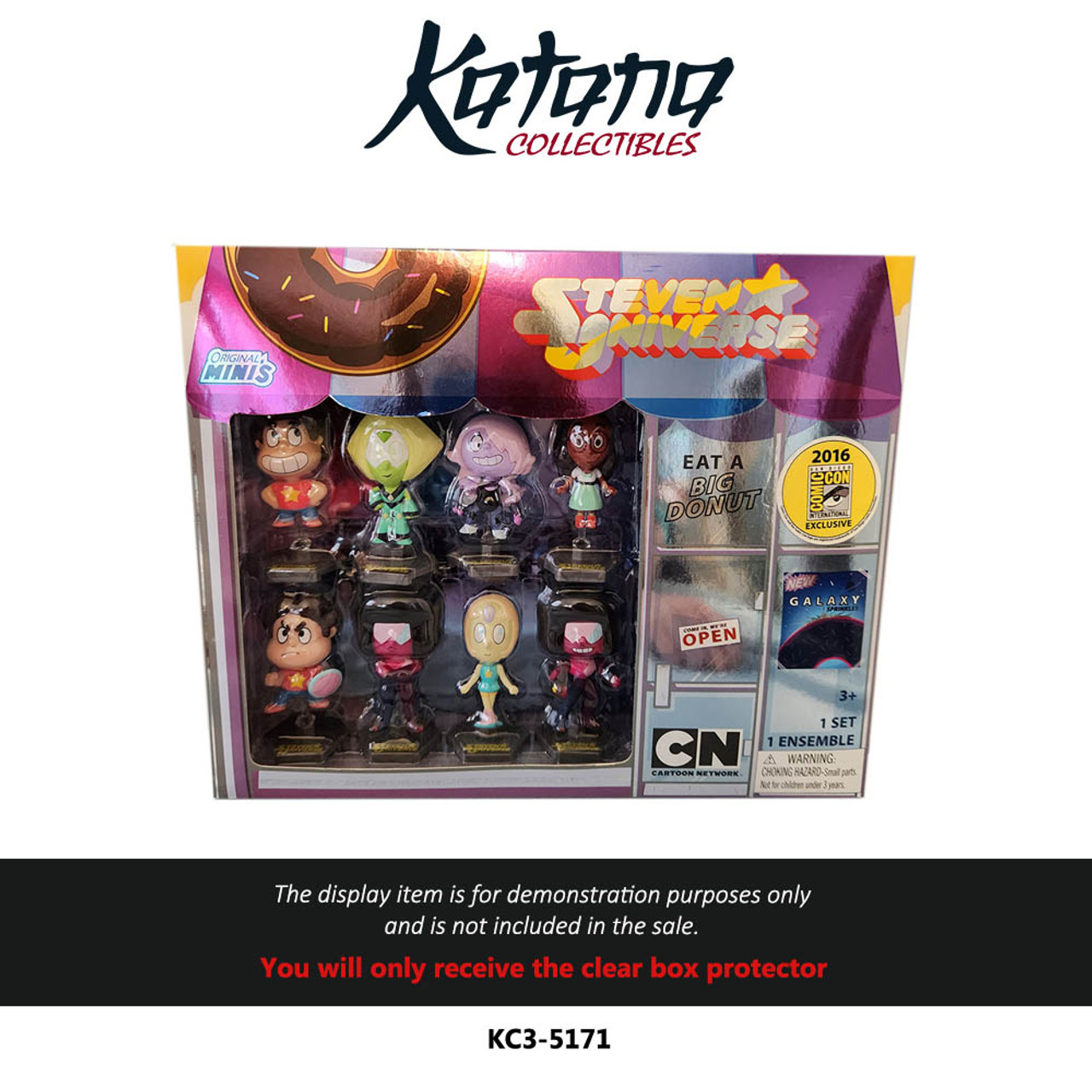 Katana Collectibles Protector For Steven Universe Big Donut Original Minis 2016 Comic-Con Exclusive by Zag Toys