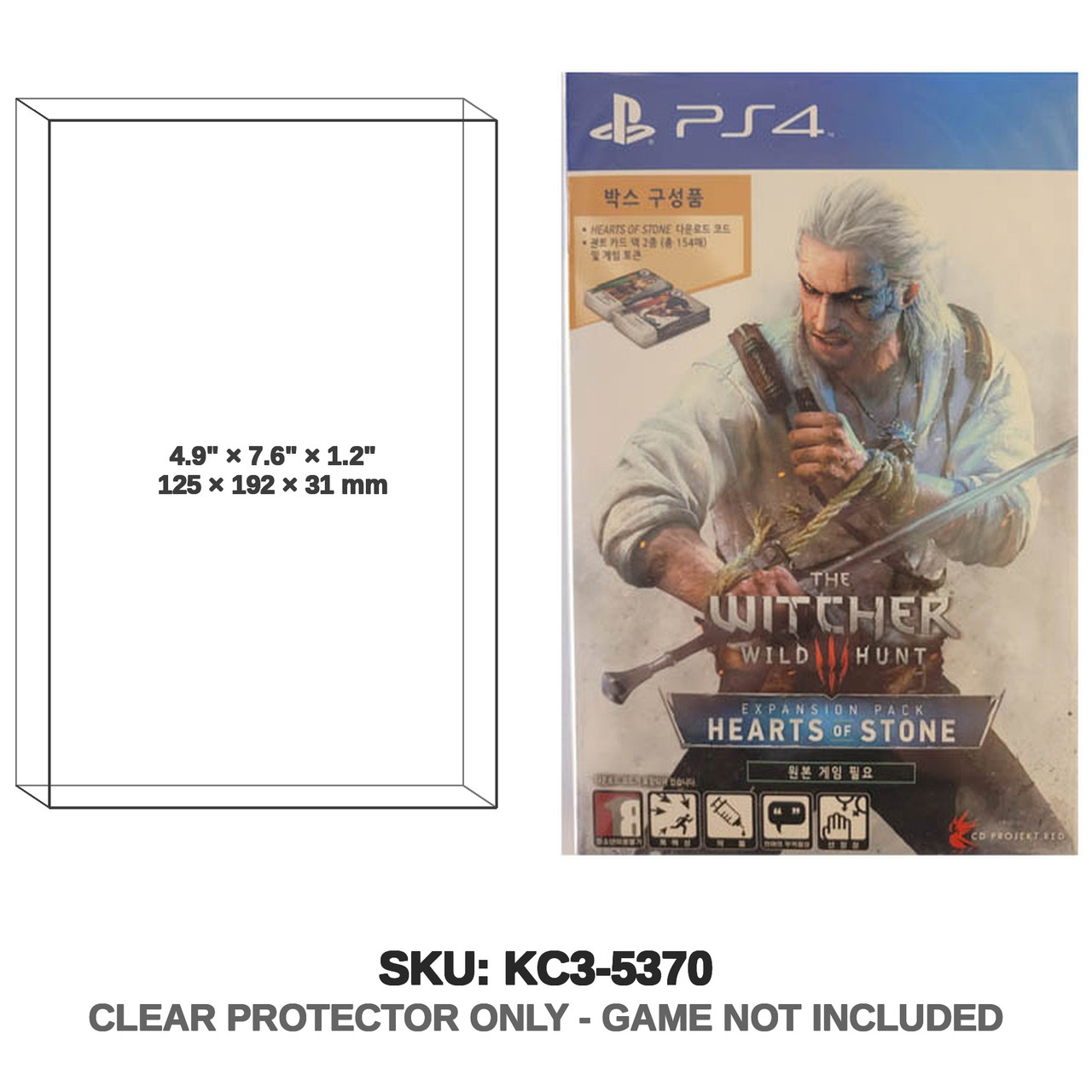 The Witcher 3 Hearts of Stone PS4 Game